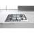 Whirlpool TKRL 661 IX EU built-in gas hob, stainless steel, 4 cooking zones, kitchen countertop installation