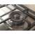 Whirlpool TKRL 661 IX EU built-in gas hob, cast iron grill, close-up