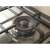 Whirlpool TKRL 661 IX EU built-in gas hob, cast iron grill, close-up