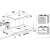 Whirlpool TKRL 661 IX EU built-in gas hob, installation dimensions