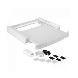 Wpro Universal Washer Dryer Stacking Kit with Pull-Out Shelf and Accessories - Large appliance part & accessory