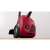 Bosch BGBS2RD1 red vacuum cleaner with black wheels and power control knob