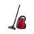 Bosch BGBS2RD1 red vacuum cleaner with black hose and floor nozzle