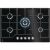 Electrolux KGG75362K 75cm Black Gas Cooktop with WOK Burner