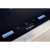 Whirlpool SMP 778 C/NE/IXL 77 cm built-in induction hob with 8 cooking zones, timer, black, close-up of control panel