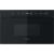 Front view of Whirlpool MBNA920B black built-in microwave