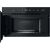 Interior view of Whirlpool MBNA920B 22L Built-in Microwave Oven