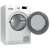 Sušička s tepelným čerpadlom Whirlpool FFT M11 9X3BXY EE, biela, s predným plnením, kapacita 9 kg, otvorené dvere