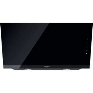 Whirlpool WHVS 93F LT BSS/1 Fali Páraelszívó, fekete üveg, elülső nézet - Whirlpool