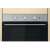 Whirlpool OMK38HU0X beépíthető sütő vezérlőpanel, 3 gomb, rozsdamentes acél