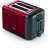 Bosch TAT3P424 red toaster side view