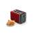 Bosch TAT3P424 red toaster with toasted bread