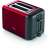 Bosch TAT3P424 red toaster side view