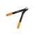 Fiskars PowerGear lopper with anvil blade, black and orange handles