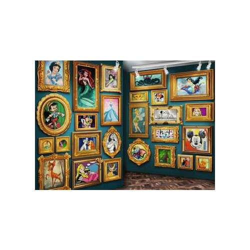 Ravensburger 9000 darabos Disney Múzeum kirakós játék, a kész kirakós kép
