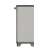 Шкаф Keter Linear Base, 90cm, пластмасов, светло сив, страничен изглед