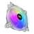 Ventilátor Darkflash CF8 Pro ARGB 120mm, priehľadný, s dúhovým RGB podsvietením