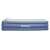 Bestway Tritech single inflatable air mattress, blue and grey, side view