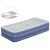 Angled view of Bestway Tritech single inflatable mattress showing Tritech construction