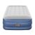 Front view of Bestway Tritech single inflatable mattress with integrated pump