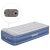 Bestway Tritech single inflatable mattress with close-up of integrated pump