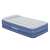 Bestway Tritech single inflatable air mattress, blue and grey, top view