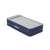 Bestway Tritech single inflatable air mattress, blue and grey, top view