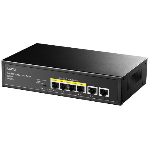 Cudy FS1006P 6-portos PoE Switch