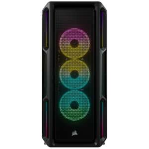Corsair CC-9011230-WW Midi Tower számítógép ház, elülnézet RGB ventilátorokkal - Corsair
