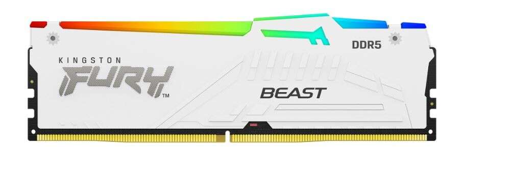 Kingston fury beast rgb 32 gb 1 x 32 gb ddr5 5200 mhz memória