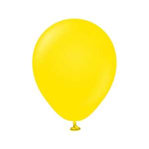 Pastel Yellow, Sárga léggömb, lufi 20 db-os 5 inch (12,5 cm) 62987219 