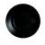 Luminarc Plumi black dessert plate