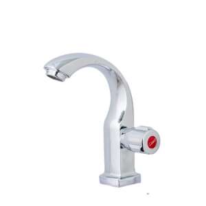 TRENDY S króm mosdókagyló csaptelep, hideg víz ellátáshoz, oldalsó csaptelep - Trendy S Csaptelep