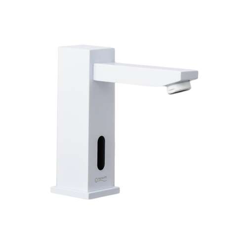 TRENDYS Matt Fehér Érzékelős Csaptelep, Érintésmentes Mosdó Csaptelep