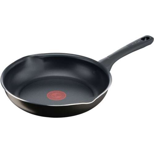Tefal Early Plus 28cm frying pan, black, non-stick, titanium coating, Thermo-Signal