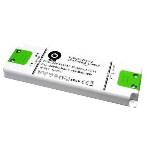 POS Power FTPC30V24-C2 24V/1.25A 30W IP20 LED tápegység