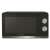 Candy CMW20TNMB fekete mikrohullámú sütő, elülső nézet