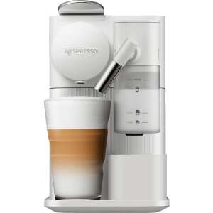 Nespresso Lattissima OneEvo EN510.W white capsule coffee machine with a glass of latte macchiato - Capsule coffee maker