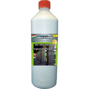 Aqua Stop Téglaimpregnáló, 1 liter, tégla impregnáló, vízlepergető, véd a sókivirágzás, salétromosodás és elszíneződés ellen - Felületkezelő szer