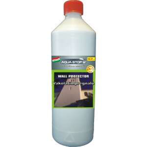 Aqua Stop Vakolatimpregnáló - Wall Protector 1 liter, víztaszító falakra, vakolatokra és téglafelületekre - Felületkezelő szer