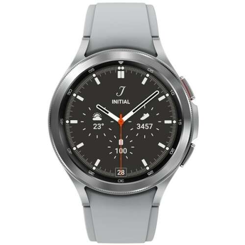 Samsung Galaxy Watch4 Classic 3,56 cm (1.4") OLED 46 milimetri Digitală 450 x 450 Pixel Ecran tactil 4G Argint Wi-Fi GPS