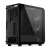 Endorfy Arx 700 Air computer case, black, back view with I/O panel