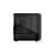 Endorfy Arx 700 Air computer case, black, side view with tempered glass panel