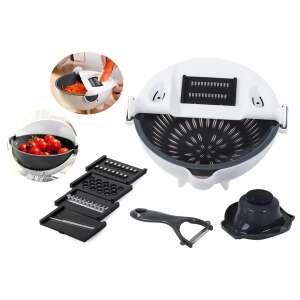 Feliator de legume cu castron cu strecurătoare