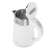 Adler AD 1372 0.6L Electric Kettle in White, open lid view