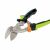 Fiskars PowerGear Aviation Offset Right-Handed Sheet Metal Shear, Black-Green 63095952
