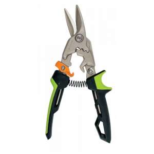 Fiskars PowerGear Aviation Nożyce do cięcia blachy, czarne i zielone, do cięcia blachy - Fiskars