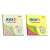 Stick'n 76x76mm Neon-Klebezettel, 100 Blatt, 4 Farben