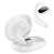 Borofone BW22 Dawn white wireless Bluetooth earphones with charging case