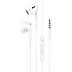 Borofone BM80 Max Gorgeous fehér vezetékes fülhallgató 3.5 mm-es jack csatlakozóval - Borofone